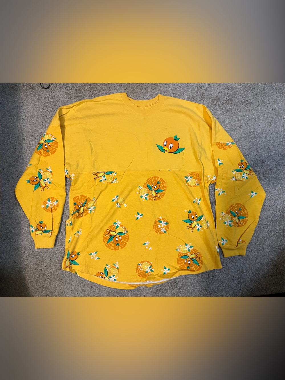 Disney 2022 Orange Bird Spirit Jersey